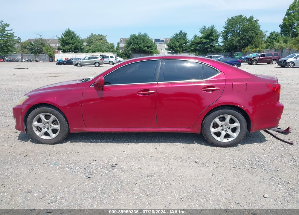 2006 LEXUS IS 250 VIN: JTHCK262262001626