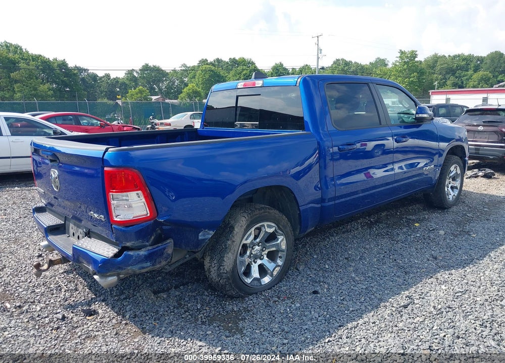 2019 RAM 1500 BIG HORN/LONE STAR 4X4 5'7 BOX VIN: 1C6SRFFT4KN904174