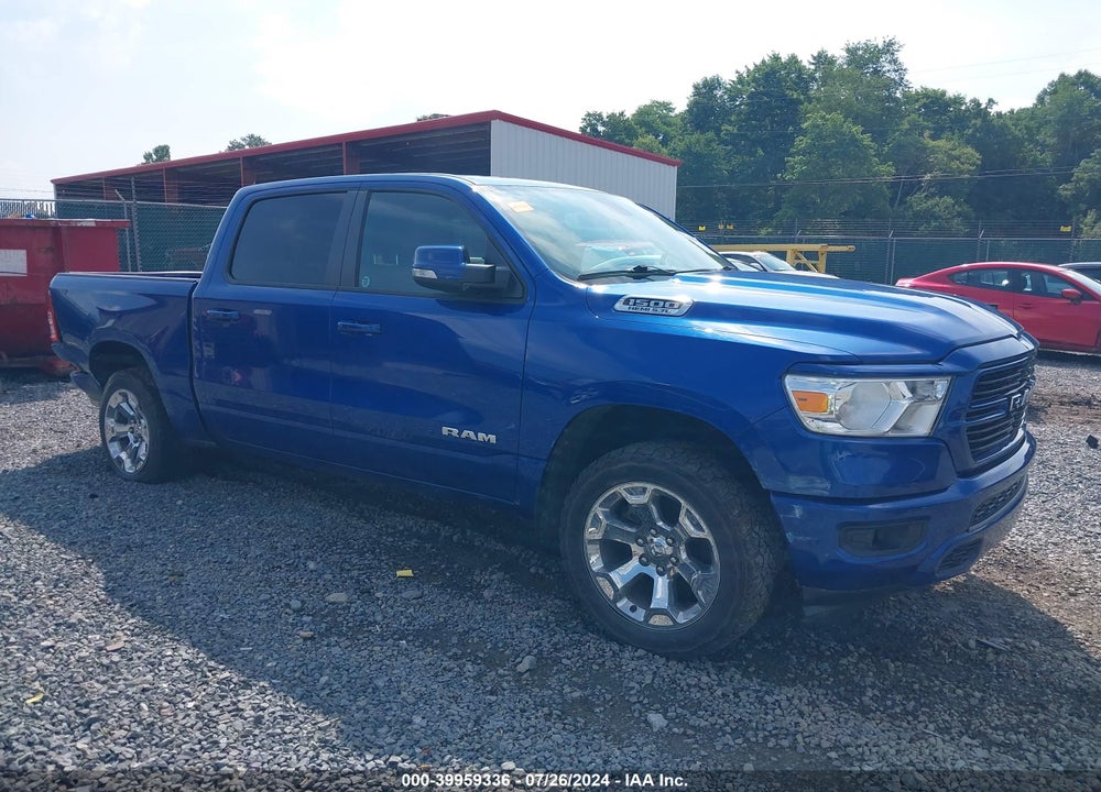 2019 RAM 1500 BIG HORN/LONE STAR 4X4 5'7 BOX VIN: 1C6SRFFT4KN904174