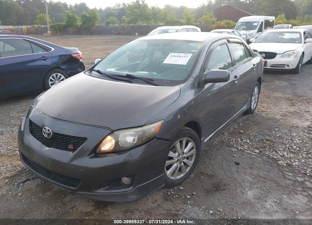 2010 TOYOTA COROLLA S VIN: 2T1BU4EE8AC510953