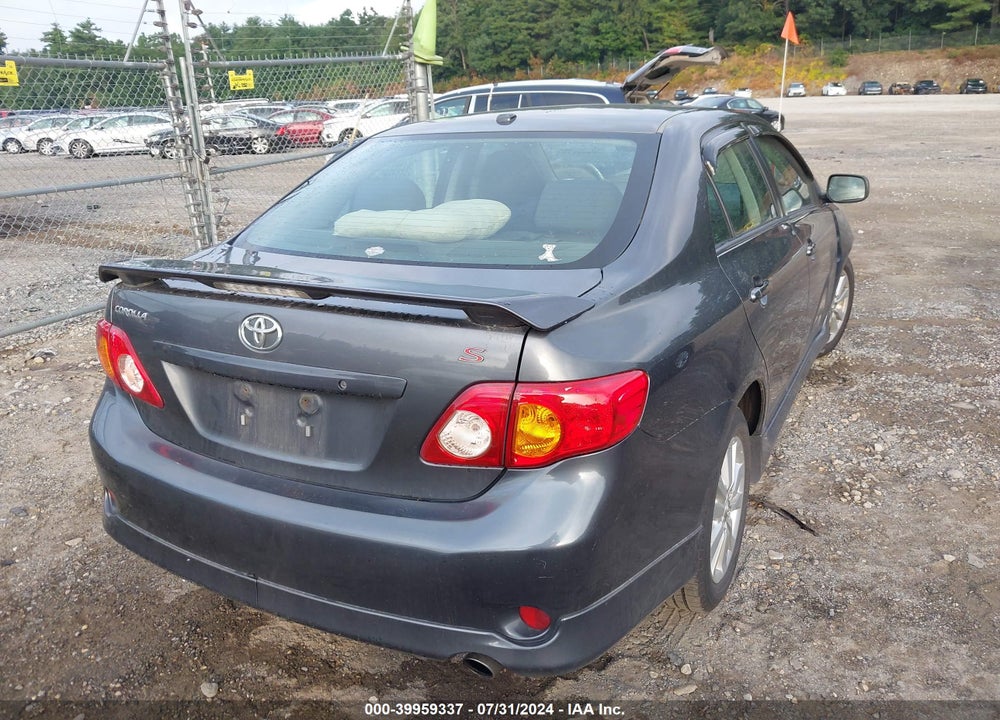 2010 TOYOTA COROLLA S VIN: 2T1BU4EE8AC510953