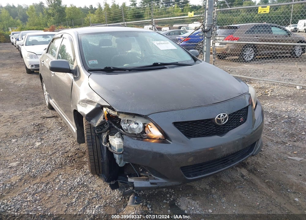 2010 TOYOTA COROLLA S VIN: 2T1BU4EE8AC510953