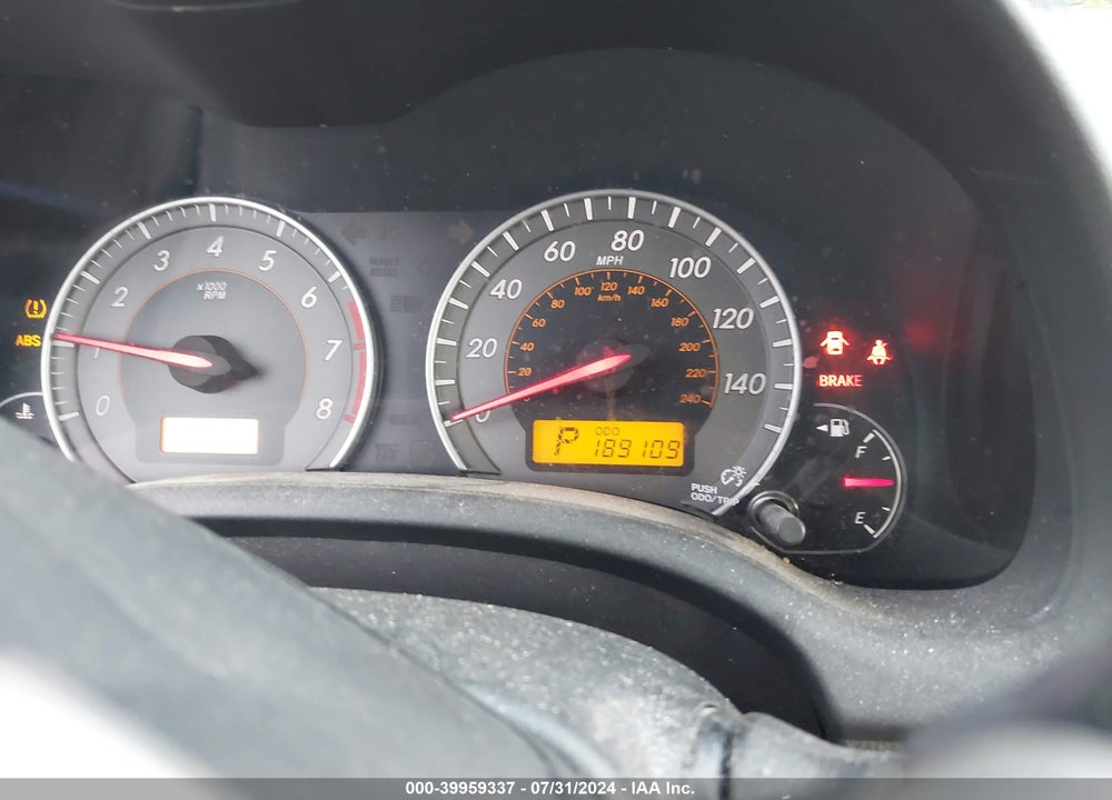 2010 TOYOTA COROLLA S VIN: 2T1BU4EE8AC510953