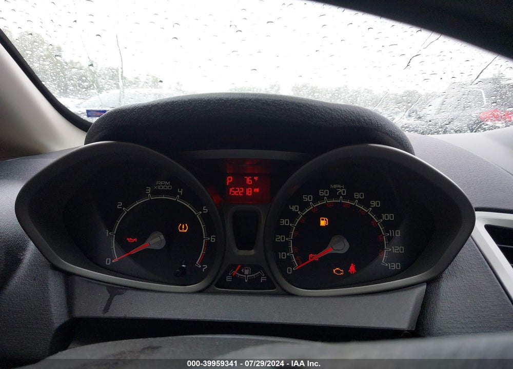 2011 FORD FIESTA SE VIN: 3FADP4BJ2BM124898