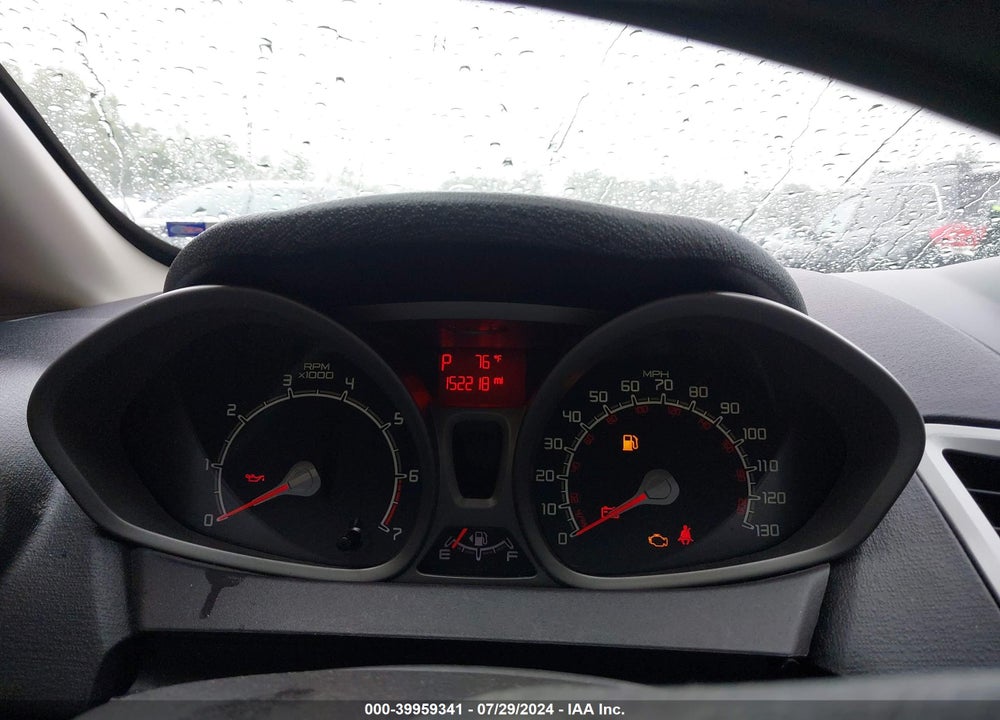 2011 FORD FIESTA SE VIN: 3FADP4BJ2BM124898