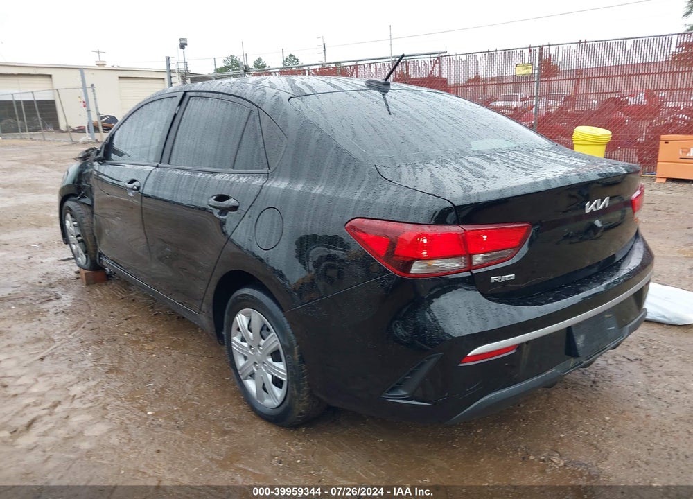 2022 KIA RIO LX VIN: 3KPA24ADXNE501872