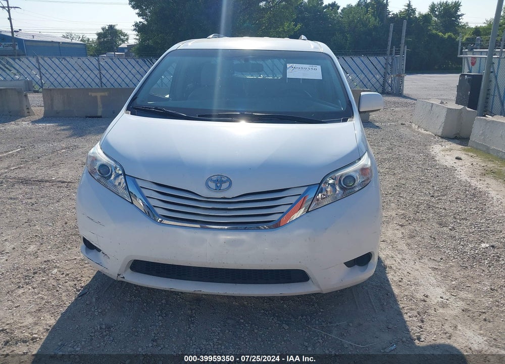2015 TOYOTA SIENNA LE 7 PASSENGER VIN: 5TDJK3DC0FS126515