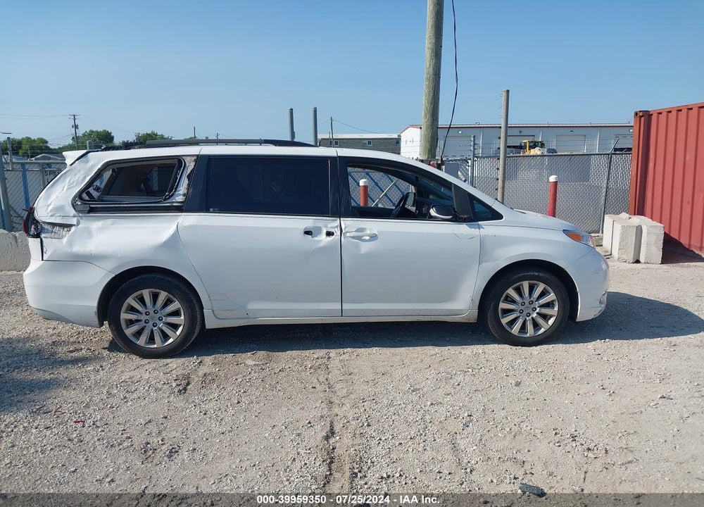 2015 TOYOTA SIENNA LE 7 PASSENGER VIN: 5TDJK3DC0FS126515