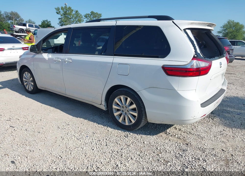 2015 TOYOTA SIENNA LE 7 PASSENGER VIN: 5TDJK3DC0FS126515
