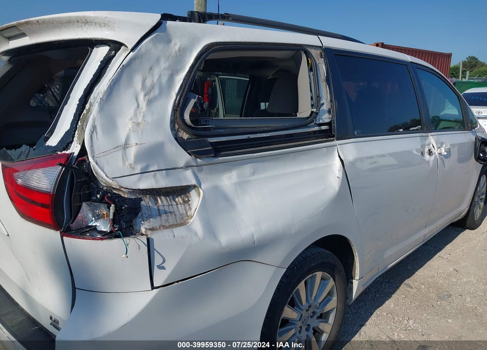 2015 TOYOTA SIENNA LE 7 PASSENGER VIN: 5TDJK3DC0FS126515