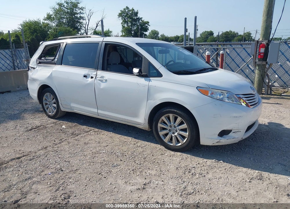 2015 TOYOTA SIENNA LE 7 PASSENGER VIN: 5TDJK3DC0FS126515