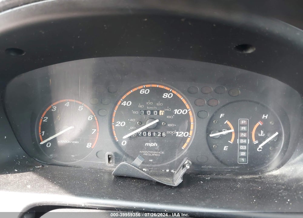 1998 HONDA CR-V LX VIN: JHLRD1847WC052910