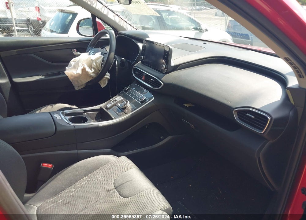 2021 HYUNDAI SANTA FE SEL VIN: 5NMS2DAJ1MH341592