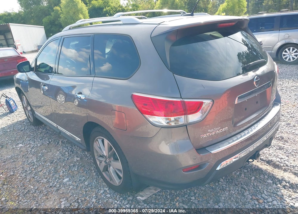 2014 NISSAN PATHFINDER PLATINUM VIN: 5N1AR2MM9EC615232