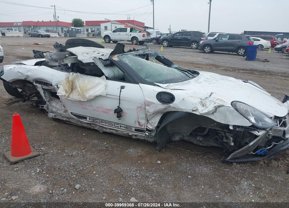 2013 PORSCHE BOXSTER S VIN: WP0CB2A82DS132209