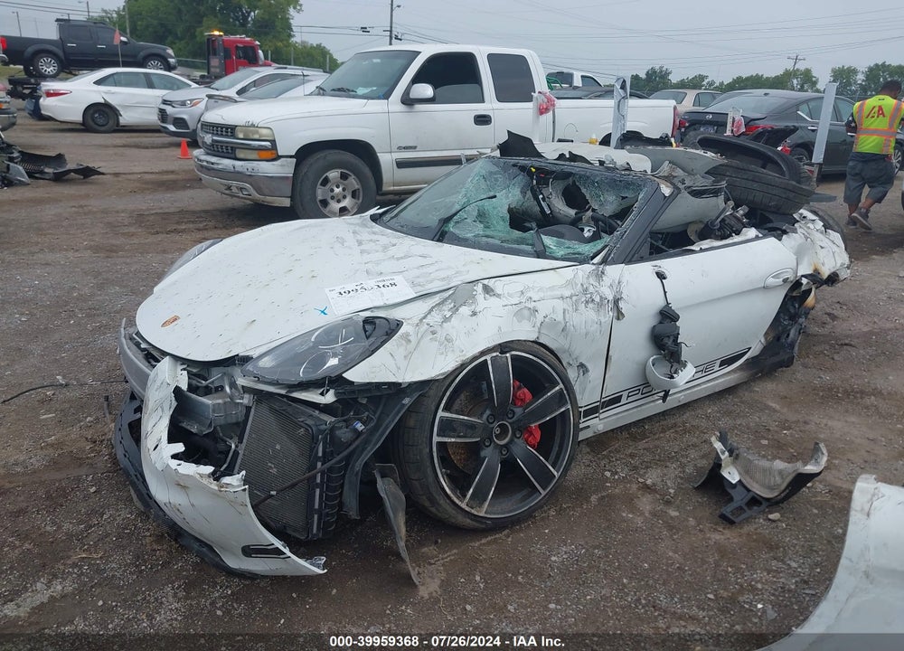 2013 PORSCHE BOXSTER S VIN: WP0CB2A82DS132209