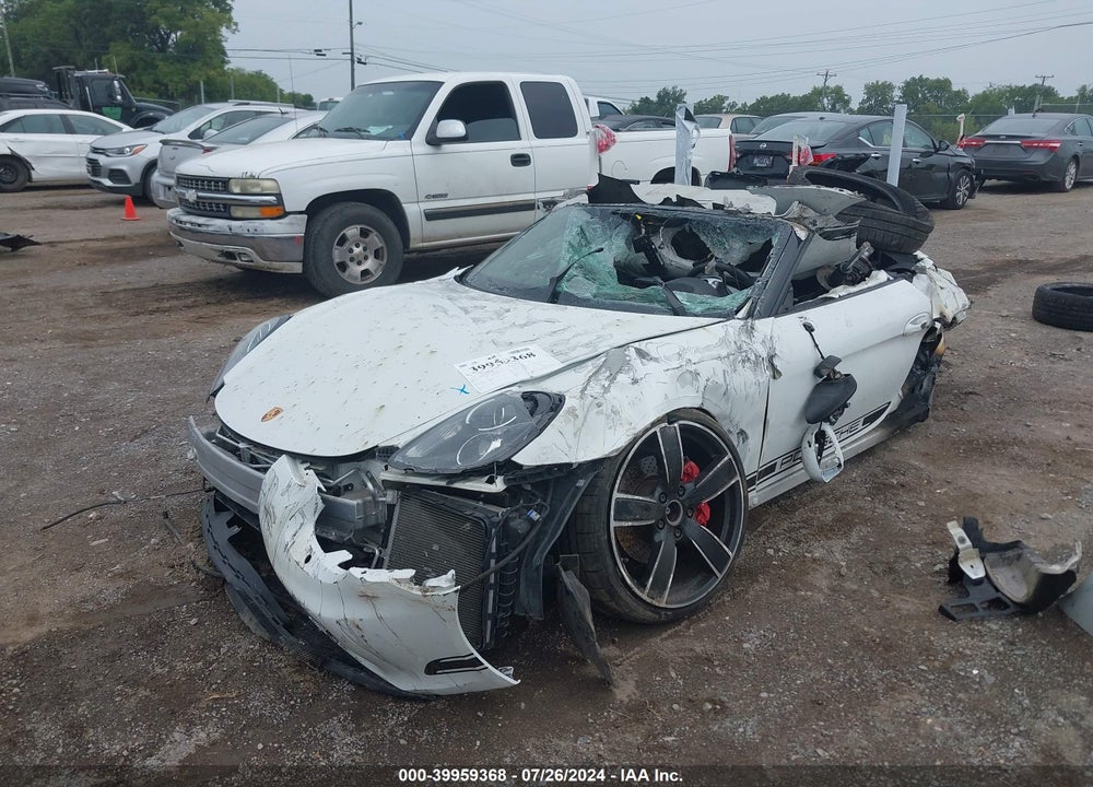 2013 PORSCHE BOXSTER S VIN: WP0CB2A82DS132209