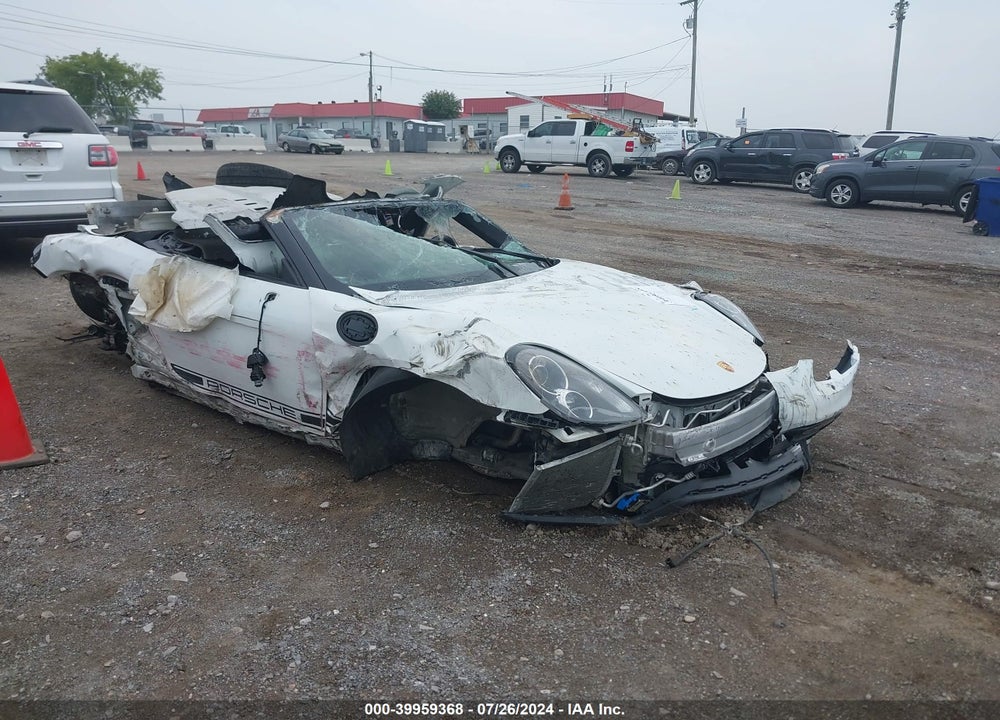 2013 PORSCHE BOXSTER S VIN: WP0CB2A82DS132209