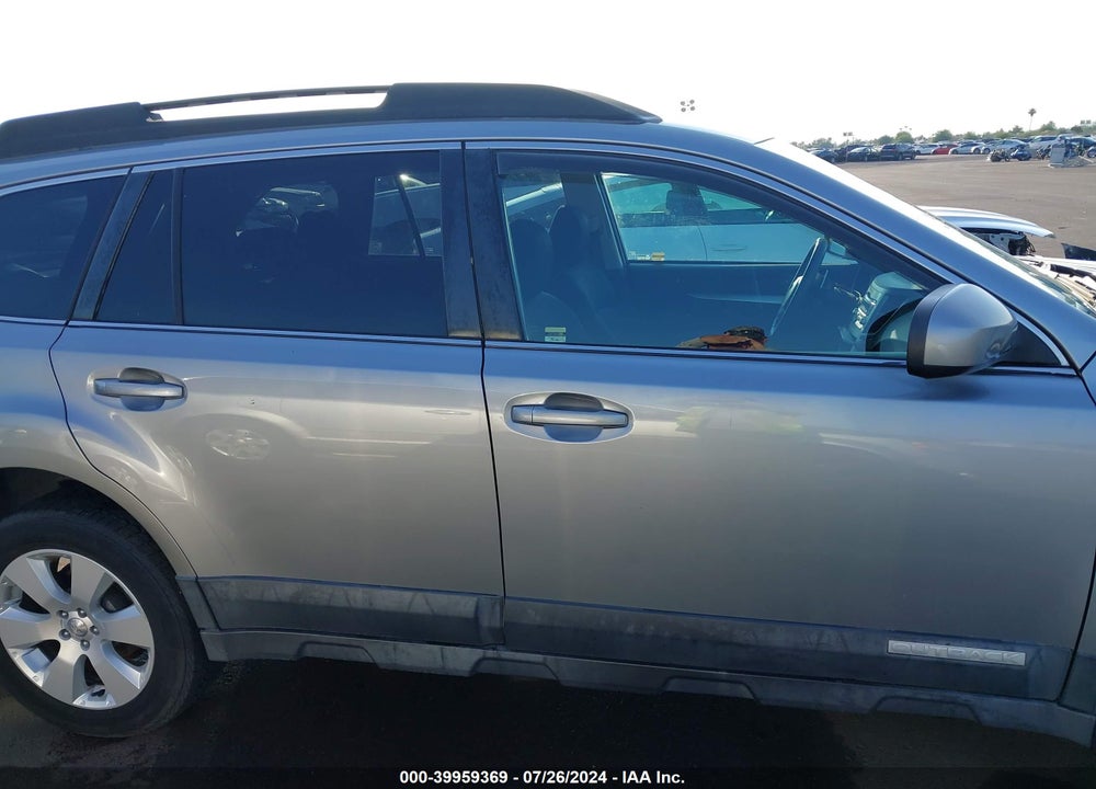 2011 SUBARU OUTBACK 2.5I PREMIUM VIN: 4S4BRBCC3B3343754
