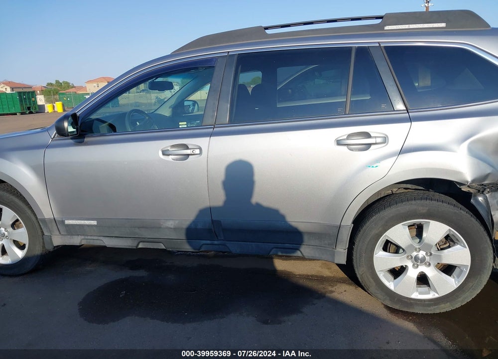 2011 SUBARU OUTBACK 2.5I PREMIUM VIN: 4S4BRBCC3B3343754