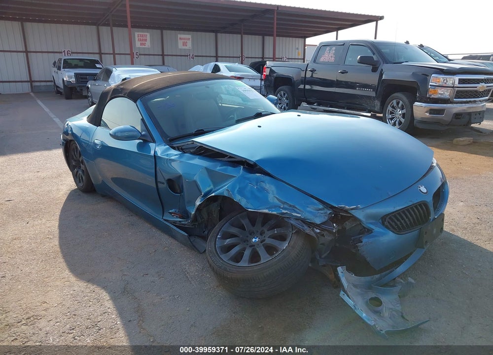 2003 BMW Z4 2.5I VIN: 4USBT33483LR63239