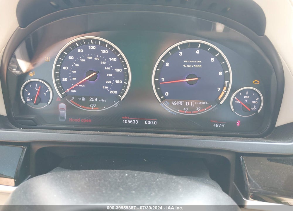 2013 BMW 750LI VIN: WBAYE8C58DDS15972