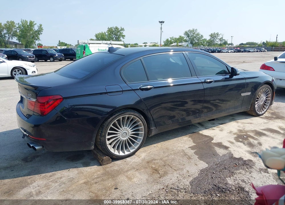 2013 BMW 750LI VIN: WBAYE8C58DDS15972