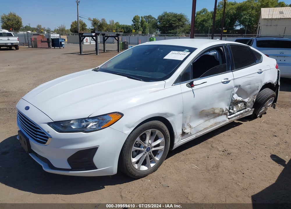 2020 FORD FUSION SE VIN: 3FA6P0H76LR129166