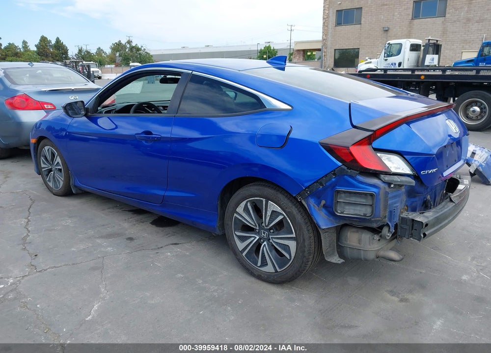 2016 HONDA CIVIC EX-T VIN: 2HGFC3B37GH350131