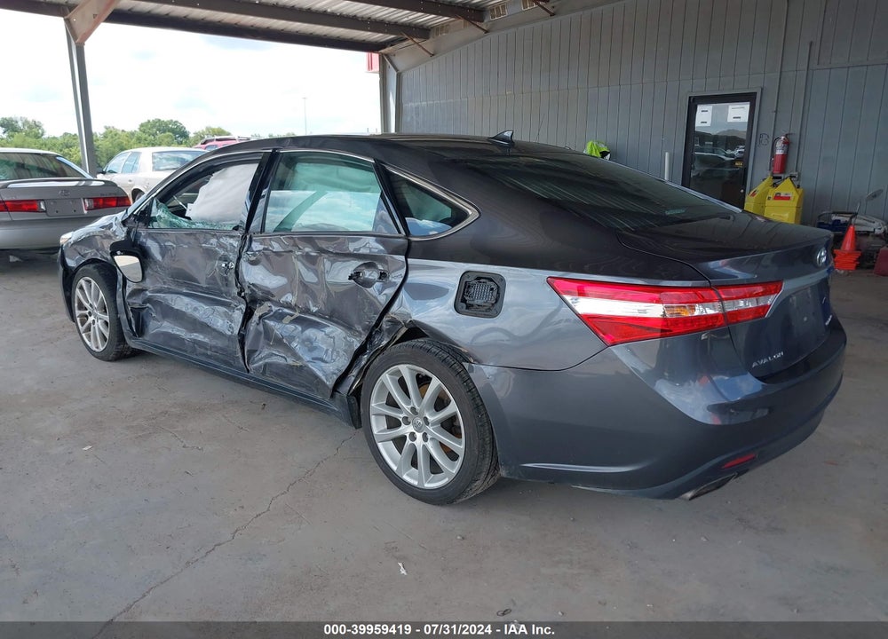 2014 TOYOTA AVALON LIMITED/XLE/XLE PREMIUM/XLE TOURING VIN: 4T1BK1EB2EU081131