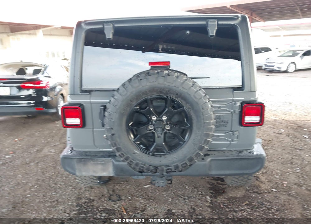 2022 JEEP WRANGLER UNLIMITED WILLYS SPORT 4X4 VIN: 1C4HJXDG4NW278145