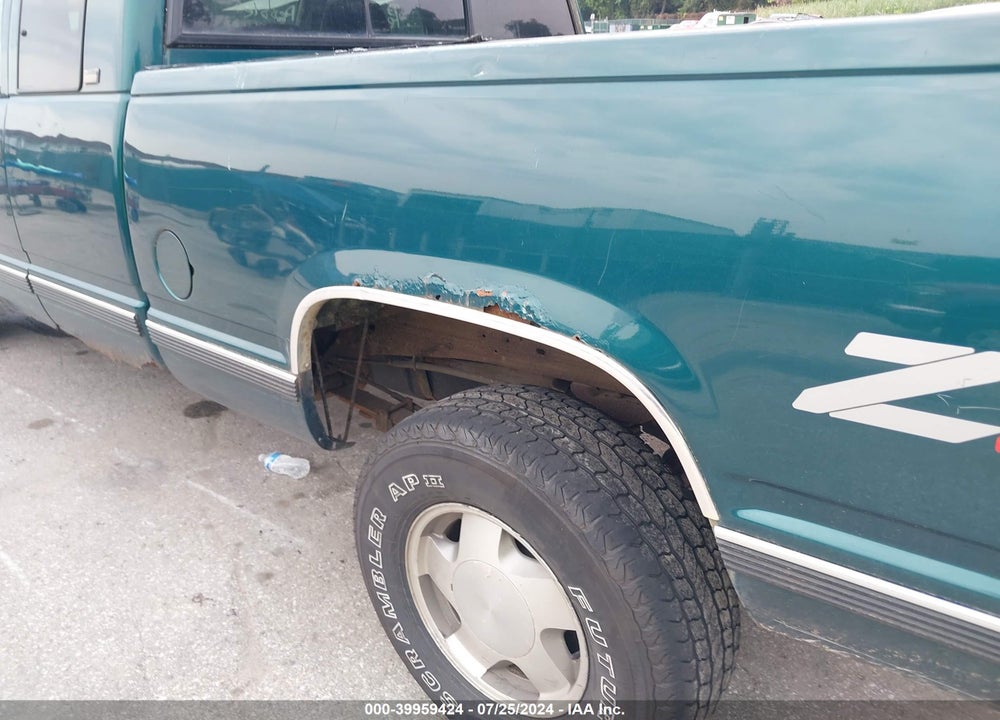 1997 CHEVROLET K1500 FLEETSIDE VIN: 2GCEK19R6V1129976