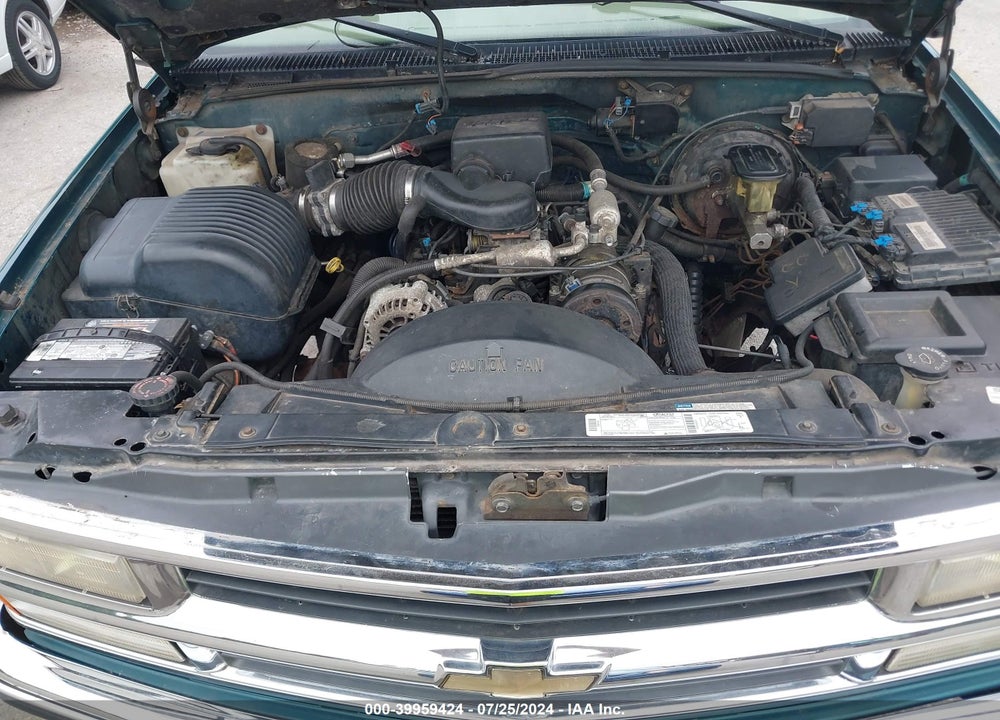 1997 CHEVROLET K1500 FLEETSIDE VIN: 2GCEK19R6V1129976