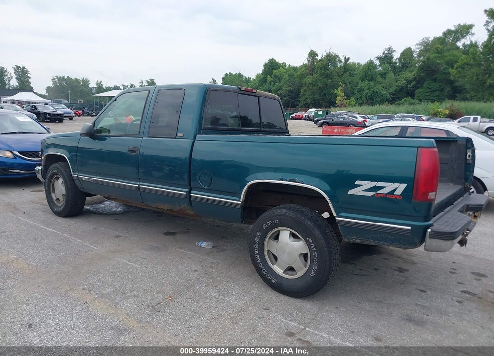 1997 CHEVROLET K1500 FLEETSIDE VIN: 2GCEK19R6V1129976
