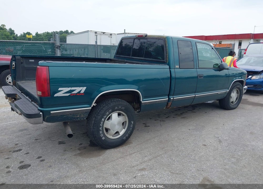 1997 CHEVROLET K1500 FLEETSIDE VIN: 2GCEK19R6V1129976