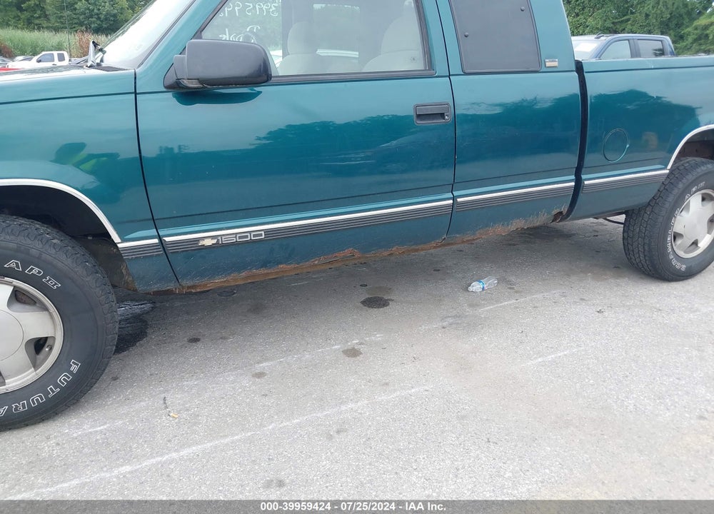 1997 CHEVROLET K1500 FLEETSIDE VIN: 2GCEK19R6V1129976