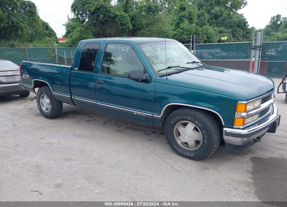 1997 CHEVROLET K1500 FLEETSIDE VIN: 2GCEK19R6V1129976