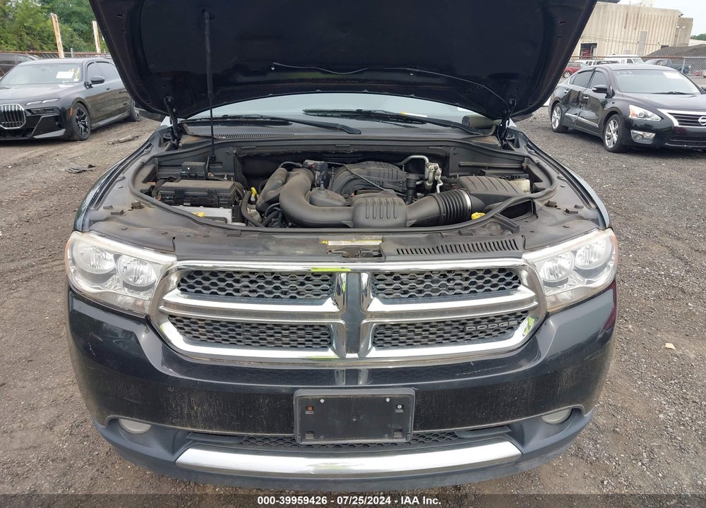 2012 DODGE DURANGO CREW VIN: 1C4RDJDG8CC118003