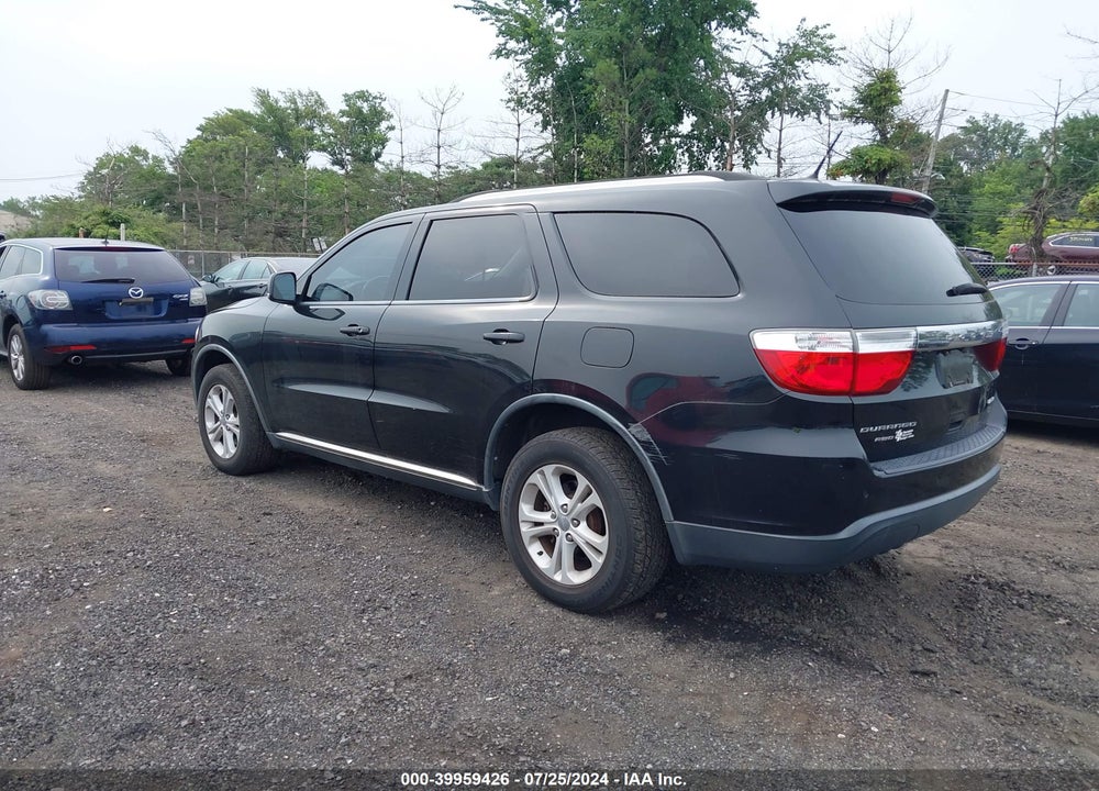 2012 DODGE DURANGO CREW VIN: 1C4RDJDG8CC118003