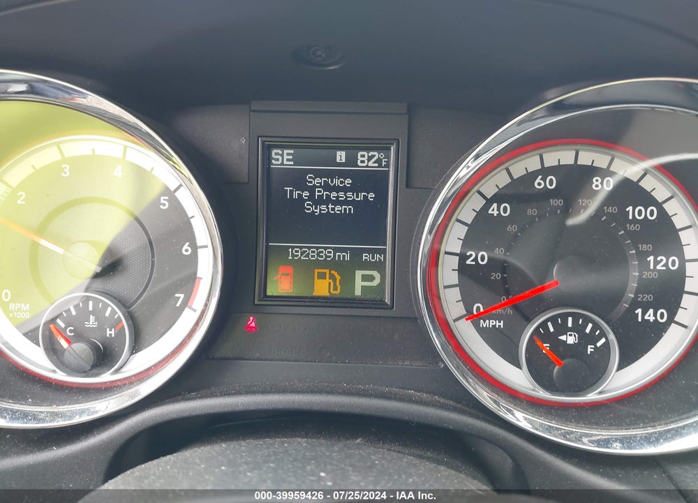2012 DODGE DURANGO CREW VIN: 1C4RDJDG8CC118003
