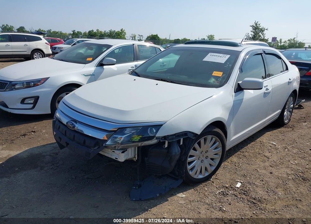 2010 FORD FUSION HYBRID VIN: 3FADP0L37AR225168