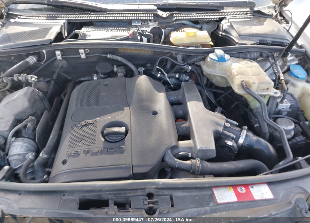 2004 AUDI A4 1.8T VIN: WAUJC68E44A201315