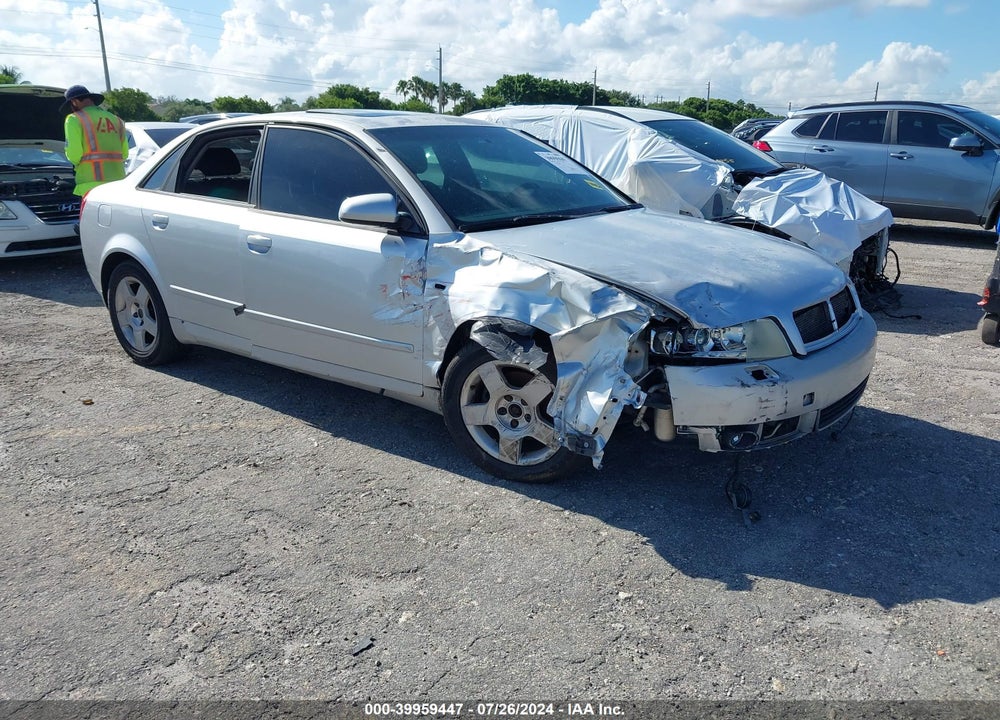 2004 AUDI A4 1.8T VIN: WAUJC68E44A201315