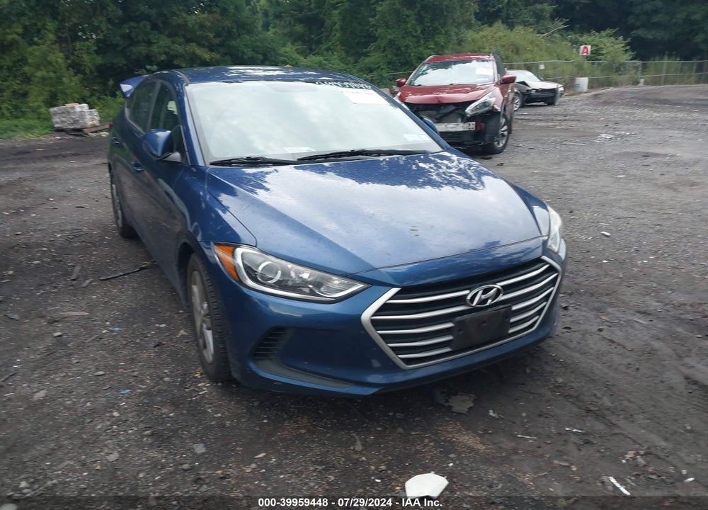 2018 HYUNDAI ELANTRA SEL VIN: 5NPD84LF6JH270517