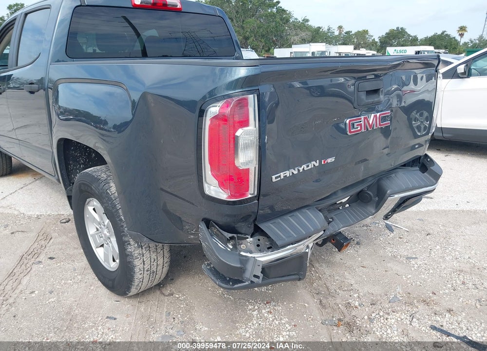 2019 GMC CANYON VIN: 1GTG5BEN8K1359691