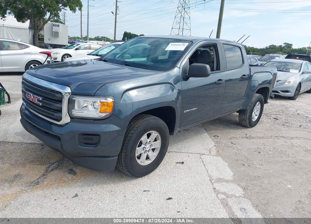 2019 GMC CANYON VIN: 1GTG5BEN8K1359691