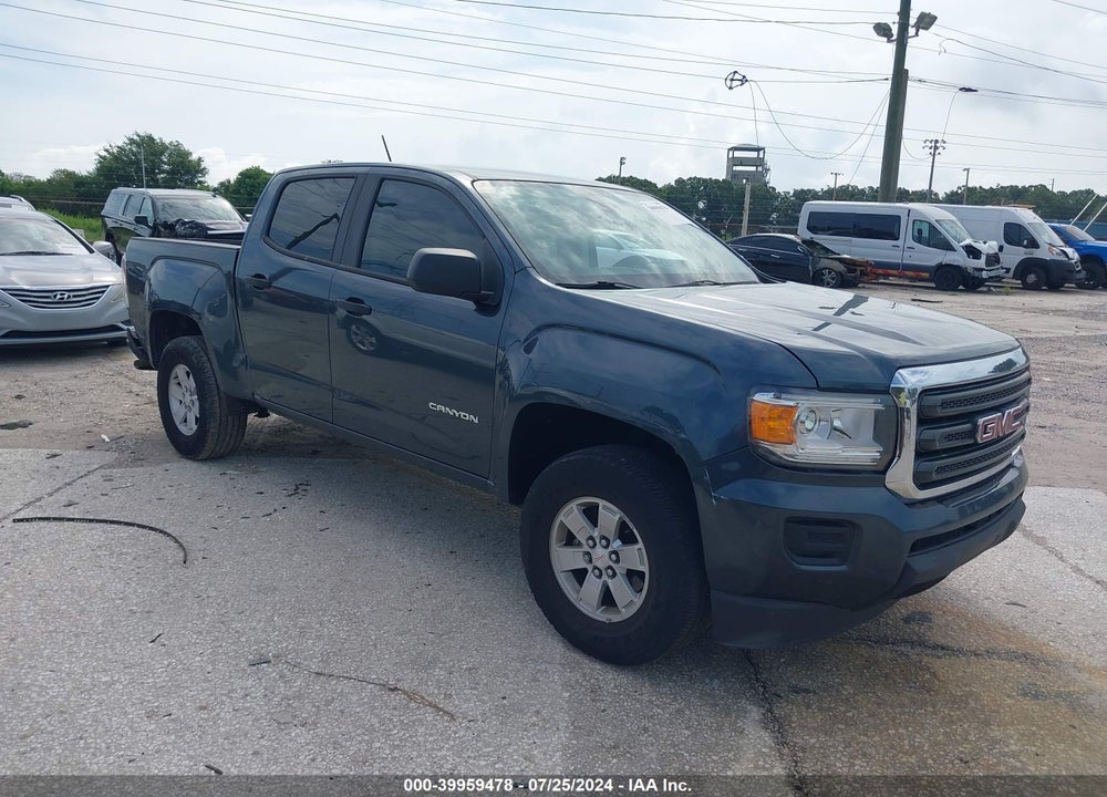 2019 GMC CANYON VIN: 1GTG5BEN8K1359691