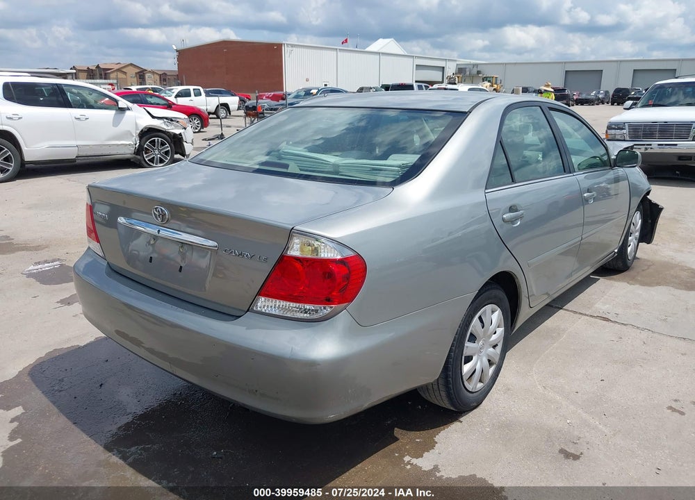2005 TOYOTA CAMRY LE/SE/STD/XLE VIN: 4T1BE32K65U620261