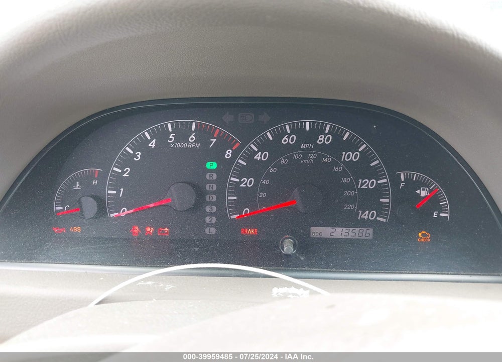 2005 TOYOTA CAMRY LE/SE/STD/XLE VIN: 4T1BE32K65U620261