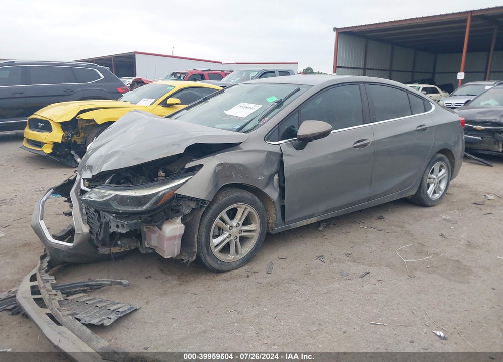 2017 CHEVROLET CRUZE LT AUTO VIN: 1G1BE5SM5H7250577